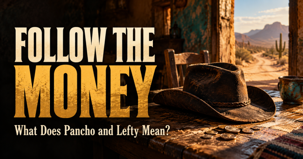 What Does Pancho and Lefty Mean? Follow the Money